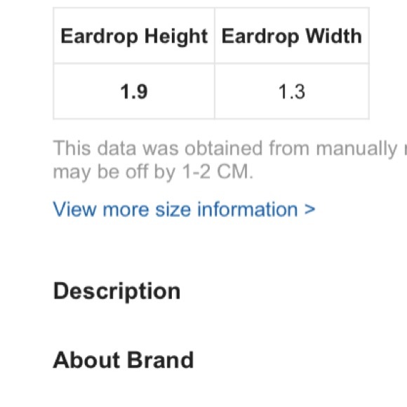 Boho Teal Gold Tone Hoop Earrings Gypsy - Picture 4 of 4